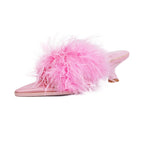 Peep Toe High Heel Party Sandals