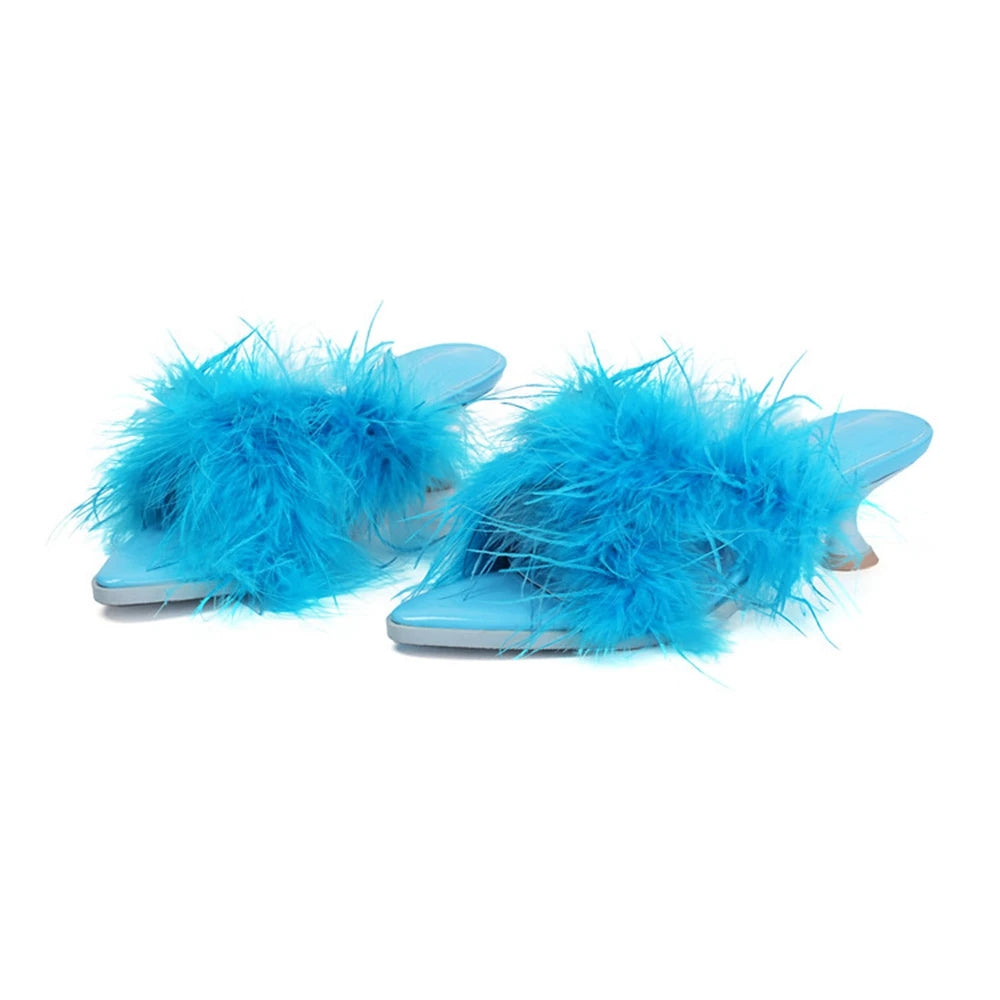 Peep Toe High Heel Party Sandals