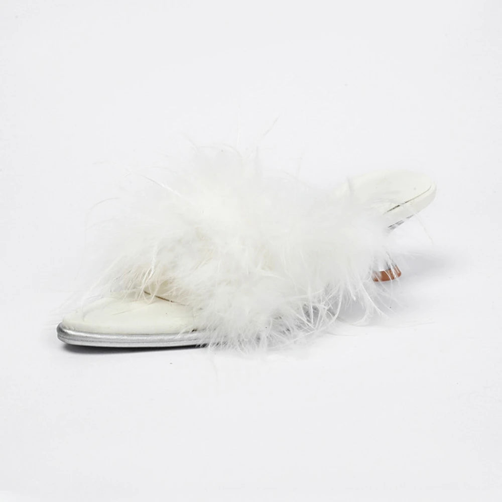 Peep Toe High Heel Party Sandals