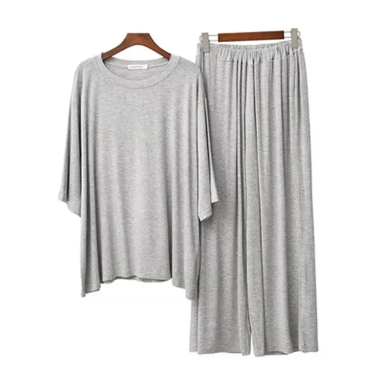 Plus Size Modal Summer Pajama Set