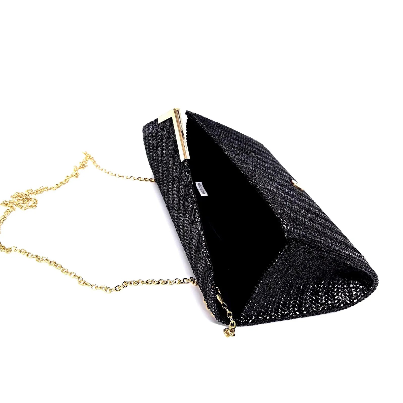 Straw Rattan Beach Clutch Bag