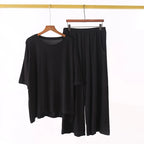 Plus Size Modal Summer Pajama Set