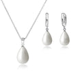 Sterling Silver Pearl Jewelry Set