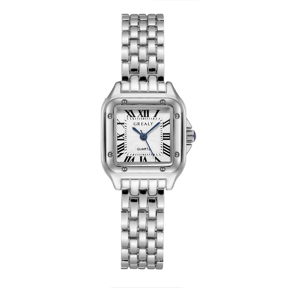 Elegant Square Quartz Women’s Watch